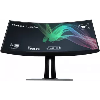 Viewsonic VP3881A computer monitor 96.5 cm (38 inch) 3840 x 1600 pixels Quad HD+ LED Black