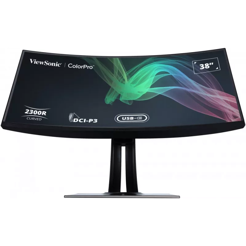 Viewsonic VP3881A computer monitor 96.5 cm (38 inch) 3840 x 1600 pixels Quad HD+ LED Black