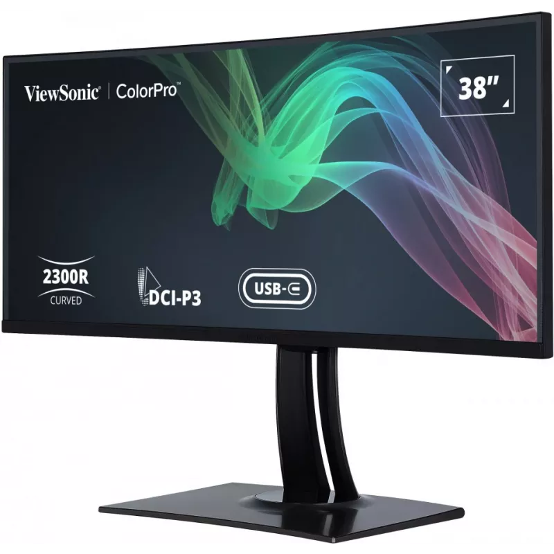 Viewsonic VP3881A computer monitor 96.5 cm (38 inch) 3840 x 1600 pixels Quad HD+ LED Black