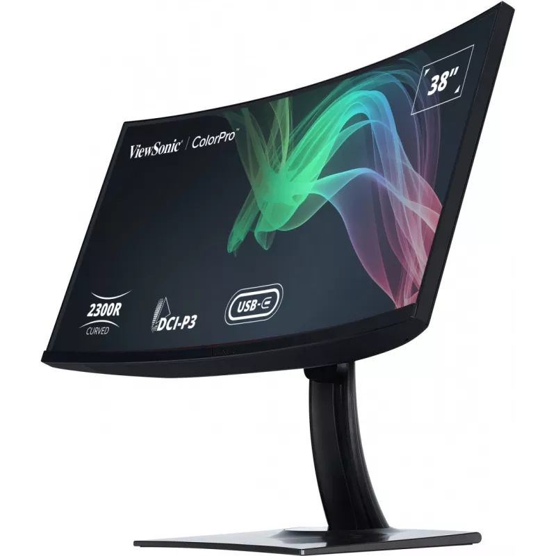 Viewsonic VP3881A computer monitor 96.5 cm (38 inch) 3840 x 1600 pixels Quad HD+ LED Black