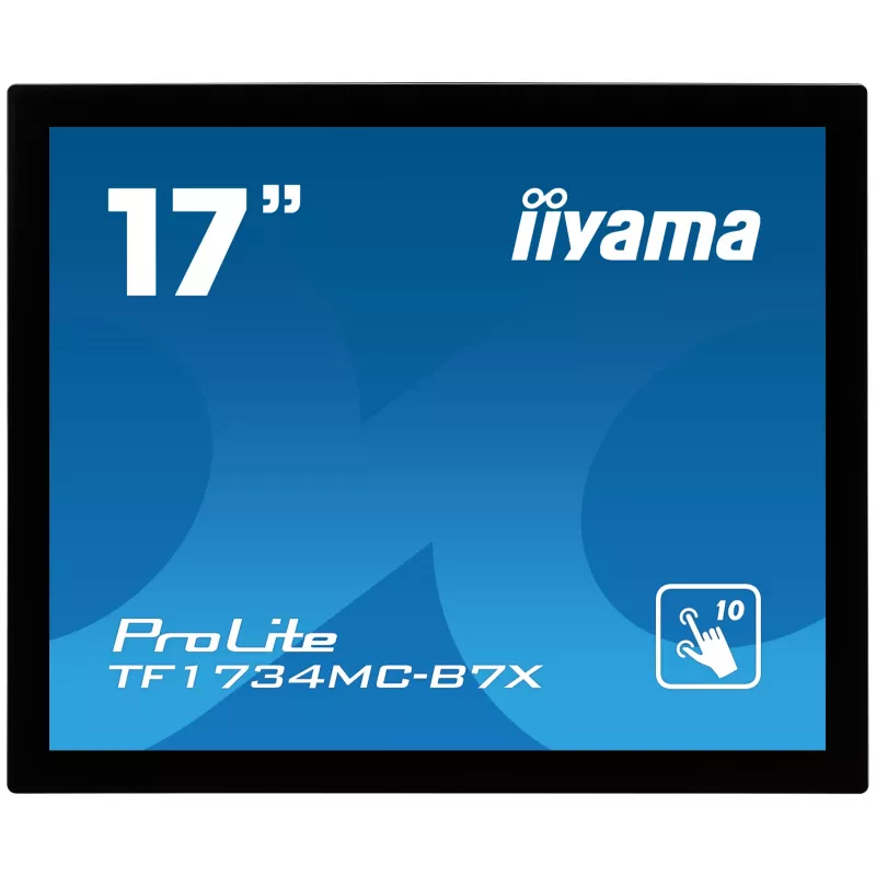 iiyama TF1734MC-B7X computer monitor 43.2 cm (17 inch) 1280 x 1024 pixels SXGA LED Touchscreen Black
