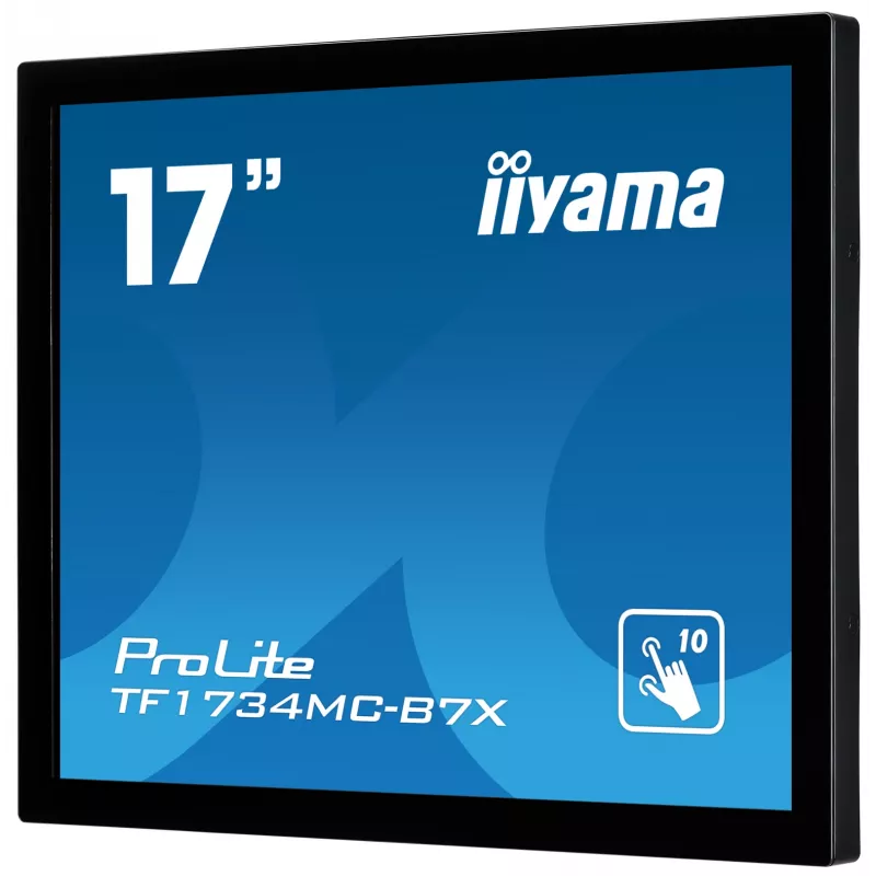 iiyama TF1734MC-B7X computer monitor 43.2 cm (17 inch) 1280 x 1024 pixels SXGA LED Touchscreen Black