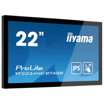 iiyama ProLite TF2234MC-B7AGB computer monitor 54.6 cm (21.5 inch) 1920 x 1080 pixels Full HD LED Touchscreen Multi-user Black