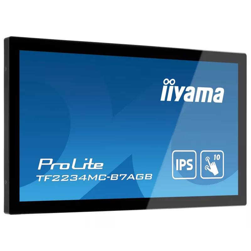 iiyama ProLite TF2234MC-B7AGB computer monitor 54.6 cm (21.5 inch) 1920 x 1080 pixels Full HD LED Touchscreen Multi-user Black