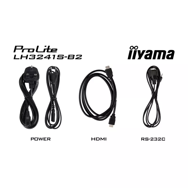 iiyama LH3241S-B2 Signage Display Kiosk design 80 cm (31.5 inch) LED 350 cd/m² Full HD Black 24/7