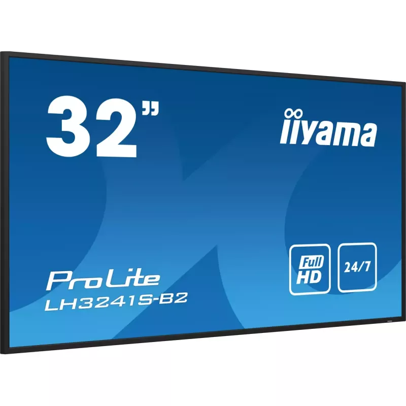 iiyama LH3241S-B2 Signage Display Kiosk design 80 cm (31.5 inch) LED 350 cd/m² Full HD Black 24/7