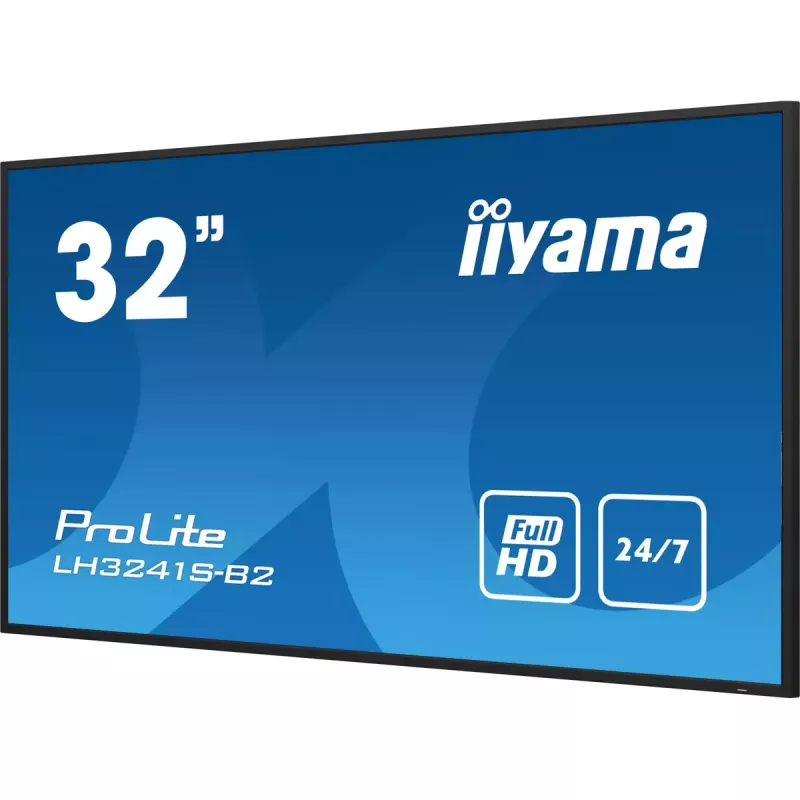 iiyama LH3241S-B2 Signage Display Kiosk design 80 cm (31.5 inch) LED 350 cd/m² Full HD Black 24/7