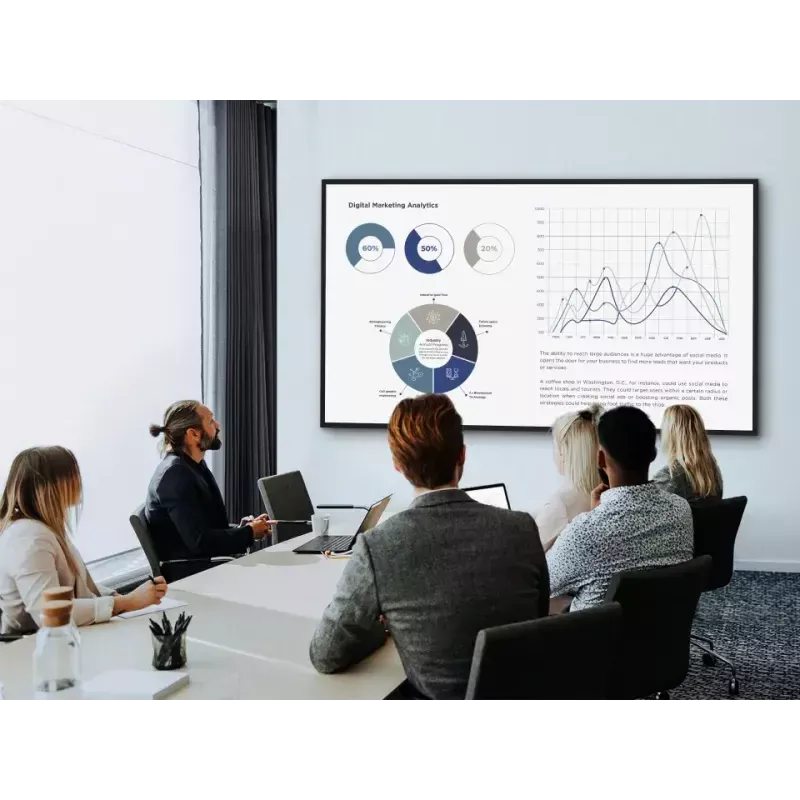 Viewsonic CDE7530 Signage Display 190.5 cm (75 inch) Wi-Fi 450 cd/m² 4K Ultra HD Black Built-in processor Android 11