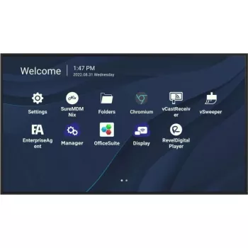 Viewsonic CDE7530 Signage Display 190.5 cm (75 inch) Wi-Fi 450 cd/m² 4K Ultra HD Black Built-in processor Android 11