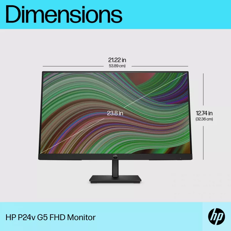 Monitor HP P24v G5 23.8 inch Full HD LCD 1920x1080