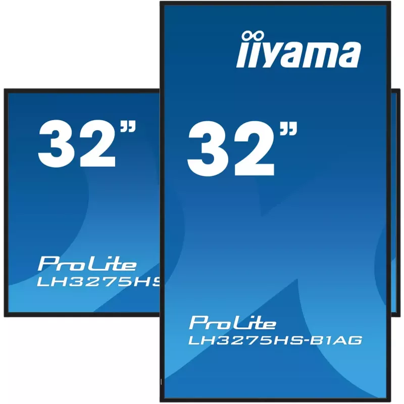 Digital signage flat panel iiyama LH3275HS-B1AG 32 inch LCD Full HD 1920 x 1080