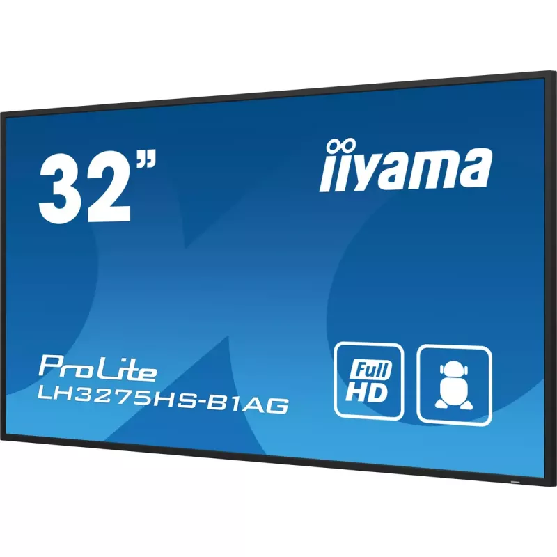 Digital signage flat panel iiyama LH3275HS-B1AG 32 inch LCD Full HD 1920 x 1080