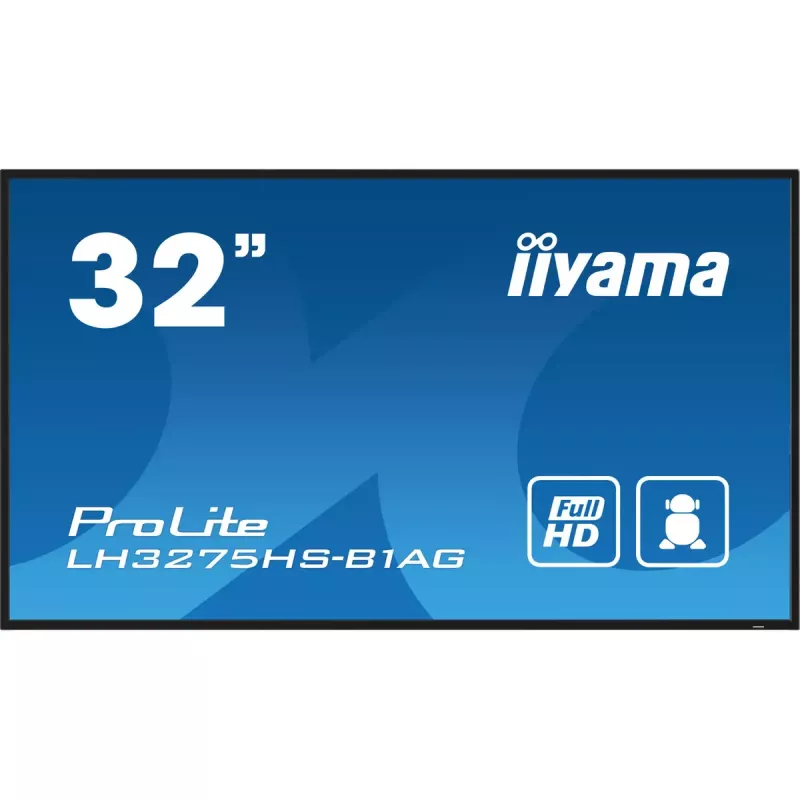 Digital signage flat panel iiyama LH3275HS-B1AG 32 inch LCD Full HD 1920 x 1080