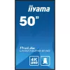Digital signage flat panel iiyama LH5075UHS-B1AG 49.5 inch LCD 4K Ultra HD 3840 x 2160