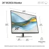 HP Series 5 Pro 24 inch WUXGA Monitor - 524pn, 61 cm (24 inch), 1920 x 1200 pixels, WUXGA, LCD, 5 ms, Black