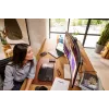 HP Series 7 Pro 34 inch WQHD Conferencing Monitor - 734pm, 86.4 cm (34 inch), 3440 x 1440 pixels, Wide Quad HD, LCD, 5 ms, Black, Silver