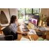 HP Series 7 Pro 34 inch WQHD Conferencing Monitor - 734pm, 86.4 cm (34 inch), 3440 x 1440 pixels, Wide Quad HD, LCD, 5 ms, Black, Silver