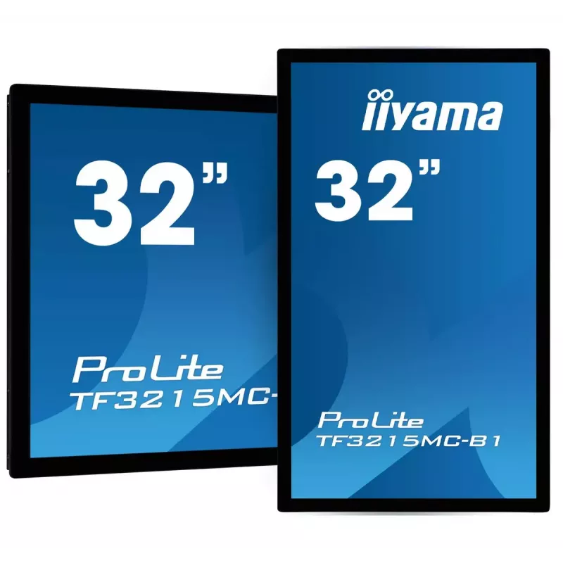 iiyama ProLite TF3215MC-B2 computer monitor 80 cm (31.5 inch) 1920 x 1080 pixels Full HD LED Touchscreen Kiosk Black