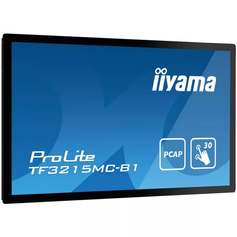 iiyama ProLite TF3215MC-B2 computer monitor 80 cm (31.5 inch) 1920 x 1080 pixels Full HD LED Touchscreen Kiosk Black