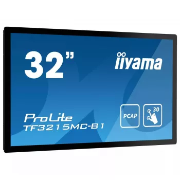 iiyama ProLite TF3215MC-B2 computer monitor 80 cm (31.5 inch) 1920 x 1080 pixels Full HD LED Touchscreen Kiosk Black