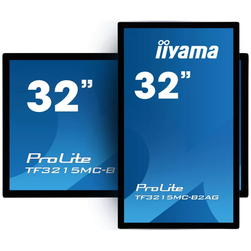 iiyama ProLite TF3215MC-B2AG computer monitor 80 cm (31.5 inch) 1920 x 1080 pixels Full HD LED Touchscreen Kiosk Black