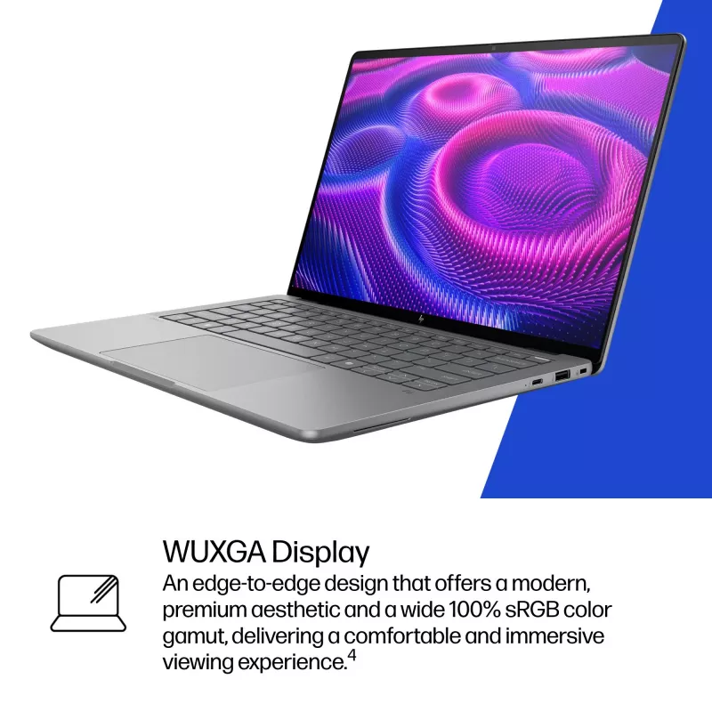 HP ZBook Ultra G1a Copilot+ PC AMD Ryzen AI Max PRO 390 35.6 cm (14 inch) WUXGA 32 GB LPDDR5x-SDRAM Wi-Fi 7 (802.11be) Windows 11 Pro AI Workstation, AI PC Silver