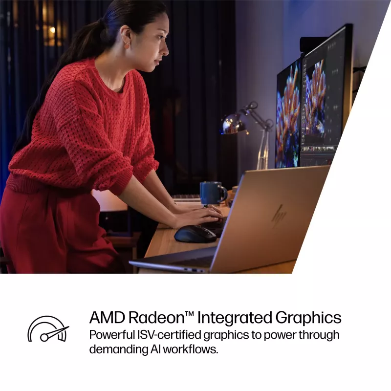 HP ZBook Ultra G1a Copilot+ PC AMD Ryzen AI Max PRO 390 35.6 cm (14 inch) WUXGA 32 GB LPDDR5x-SDRAM Wi-Fi 7 (802.11be) Windows 11 Pro AI Workstation, AI PC Silver