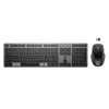 HP 725 Multi-Device Rechargeable Wireless Keyboard and Mouse Combo Full-size Wireless Bluetooth Scissor Switch