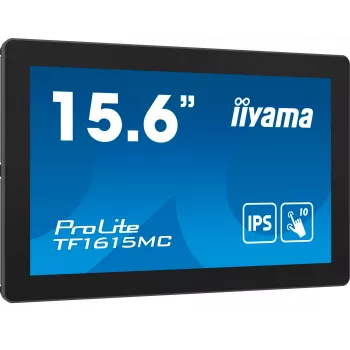 iiyama ProLite TF1615MC-B1 computer monitor 39.6 cm (15.6 inch) 1920 x 1080 pixels Full HD Touchscreen Black