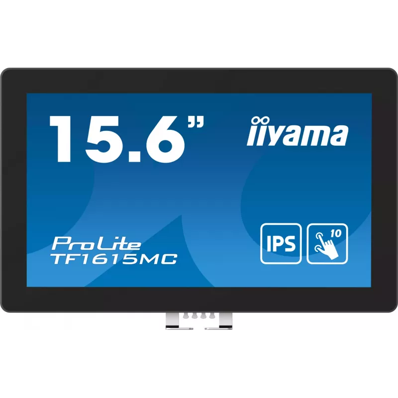 iiyama ProLite TF1615MC-B1 computer monitor 39.6 cm (15.6 inch) 1920 x 1080 pixels Full HD Touchscreen Black