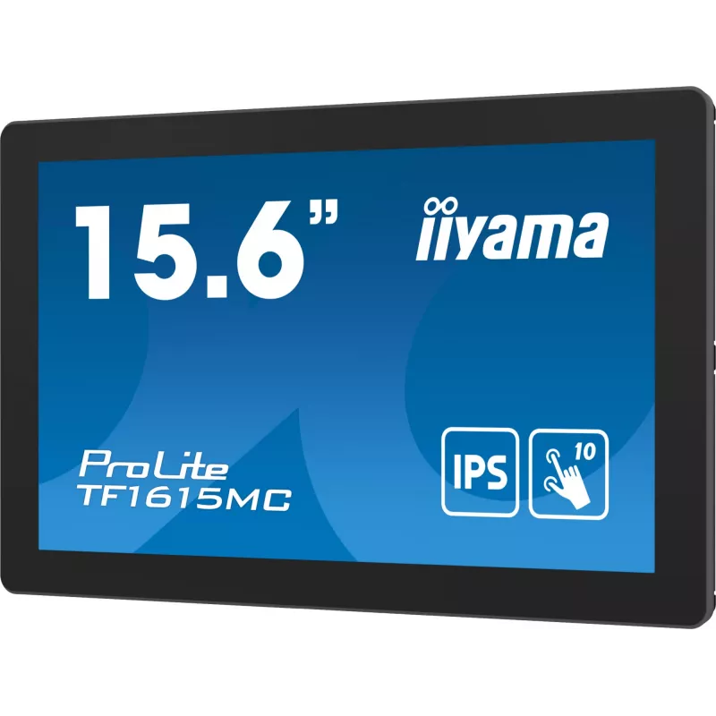 iiyama ProLite TF1615MC-B1 computer monitor 39.6 cm (15.6 inch) 1920 x 1080 pixels Full HD Touchscreen Black