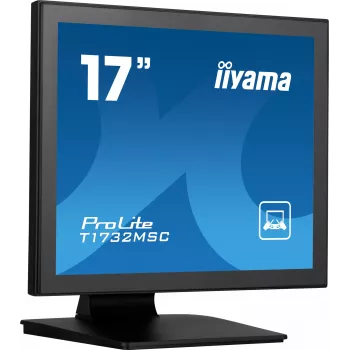iiyama ProLite computer monitor 43.2 cm (17 inch) 1280 x 1024 pixels LED Touchscreen Table Black