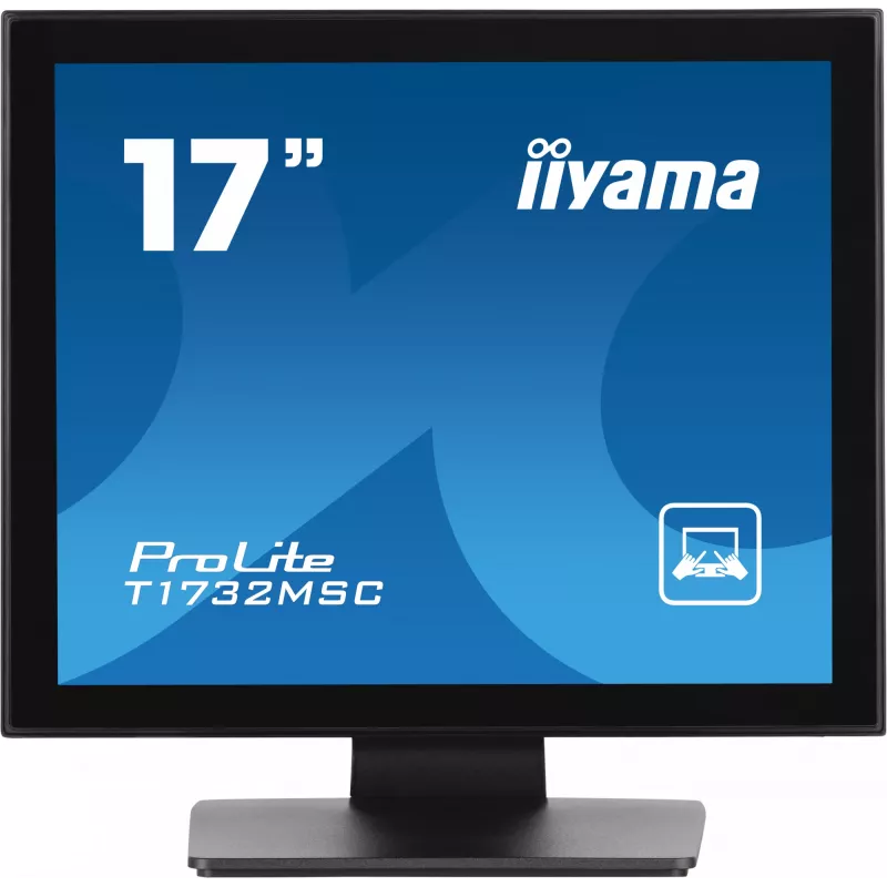 iiyama ProLite computer monitor 43.2 cm (17 inch) 1280 x 1024 pixels LED Touchscreen Table Black