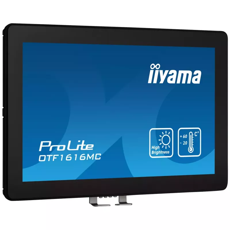 iiyama OTF1616MC-B1 computer monitor 39.6 cm (15.6 inch) 1920 x 1080 pixels Full HD LCD Touchscreen Black
