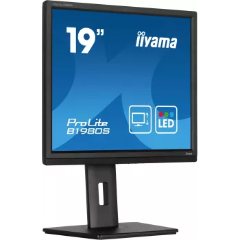 iiyama ProLite B1980S-B1 computer monitor 48.3 cm (19 inch) 1280 x 1024 pixels VGA LED Black