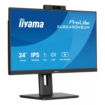 iiyama XUB2490HSUH-B2 computer monitor 60.5 cm (23.8 inch) 1920 x 1080 pixels Full HD LED Black