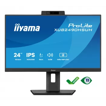 iiyama XUB2490HSUH-B2 computer monitor 60.5 cm (23.8 inch) 1920 x 1080 pixels Full HD LED Black