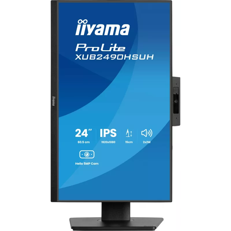 iiyama XUB2490HSUH-B2 computer monitor 60.5 cm (23.8 inch) 1920 x 1080 pixels Full HD LED Black