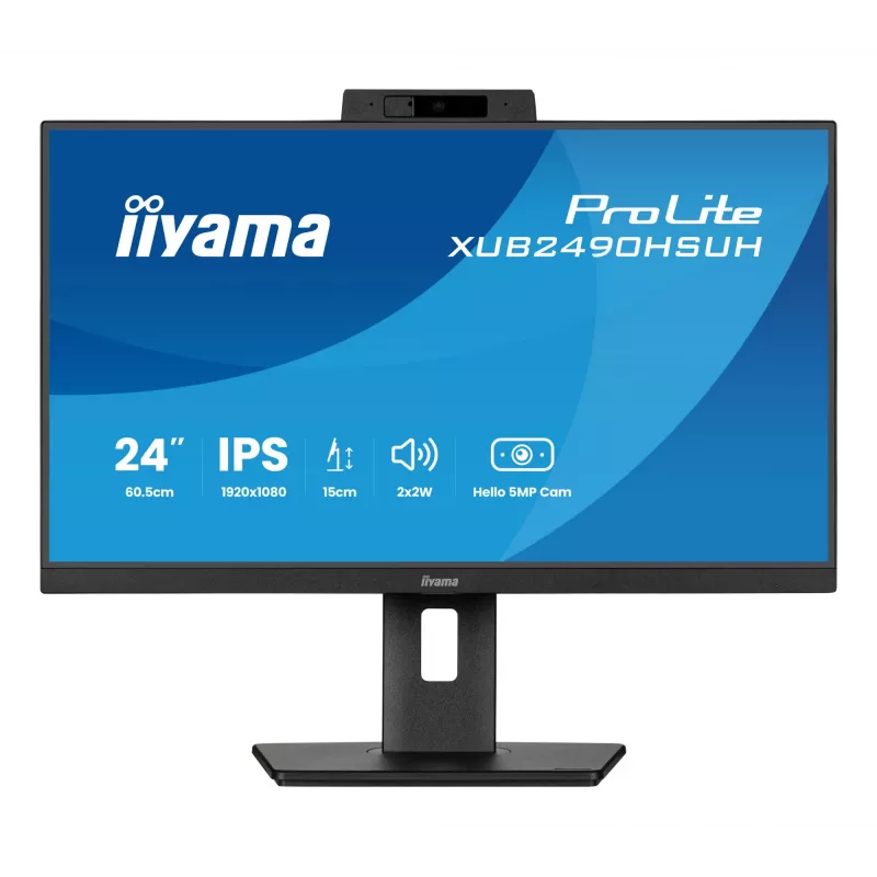 iiyama XUB2490HSUH-B2 computer monitor 60.5 cm (23.8 inch) 1920 x 1080 pixels Full HD LED Black