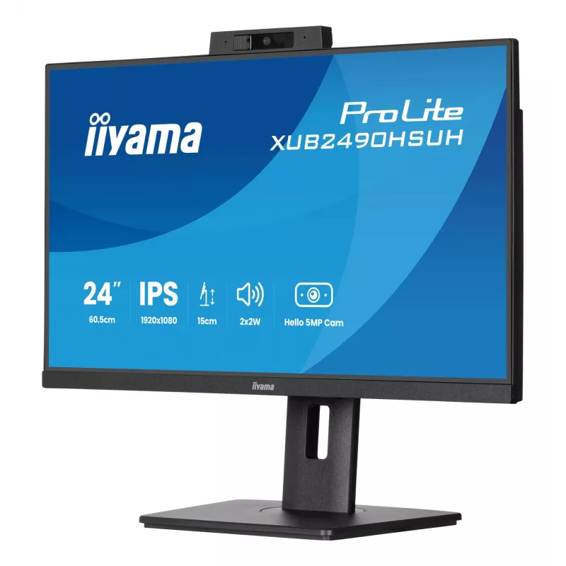 iiyama XUB2490HSUH-B2 computer monitor 60.5 cm (23.8 inch) 1920 x 1080 pixels Full HD LED Black