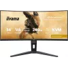 iiyama G-MASTER GCB3486WQSCP-B1 computer monitor 86.4 cm (34 inch) 3440 x 1440 pixels UltraWide Quad HD Black
