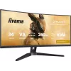 iiyama G-MASTER GCB3486WQSCP-B1 computer monitor 86.4 cm (34 inch) 3440 x 1440 pixels UltraWide Quad HD Black