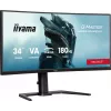 iiyama G-MASTER GCB3484WQSU-B1 computer monitor 86.4 cm (34 inch) 3440 x 1440 pixels UltraWide Quad HD LED Black