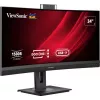 Viewsonic VG3457CV computer monitor 86.4 cm (34 inch) 3440 x 1440 pixels UltraWide Quad HD LED Black