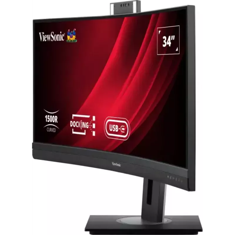 Viewsonic VG3457CV computer monitor 86.4 cm (34 inch) 3440 x 1440 pixels UltraWide Quad HD LED Black