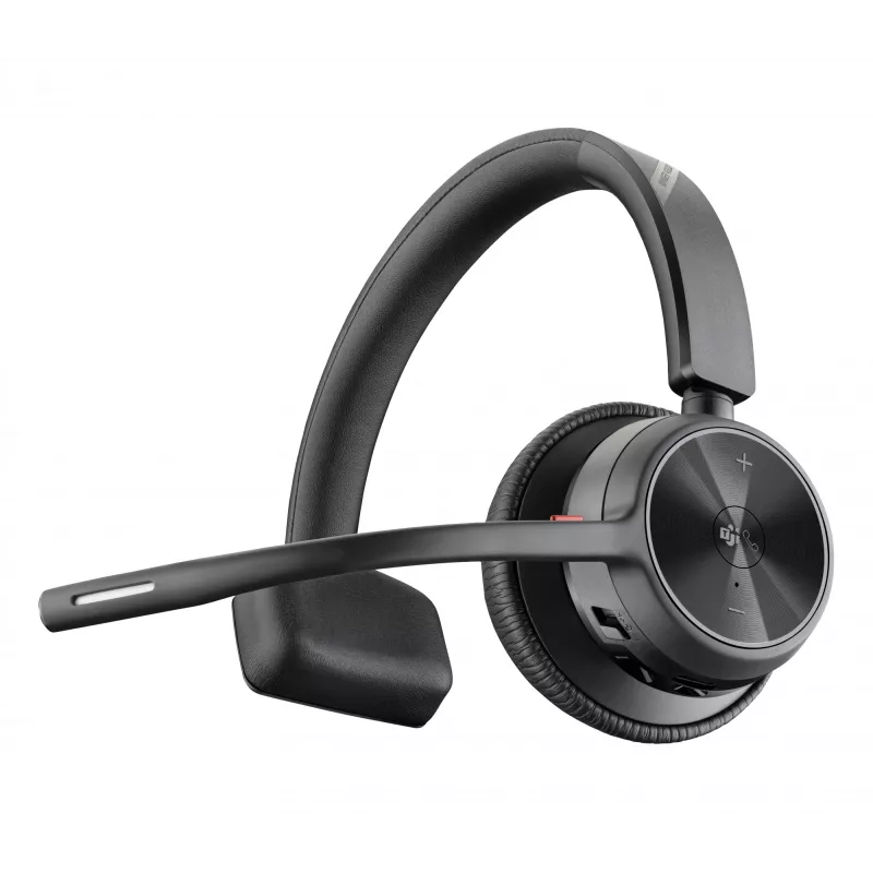 HP Poly Voyager 4310-M UC Headset +USB-A to USB-C Cable +BT700 dongle