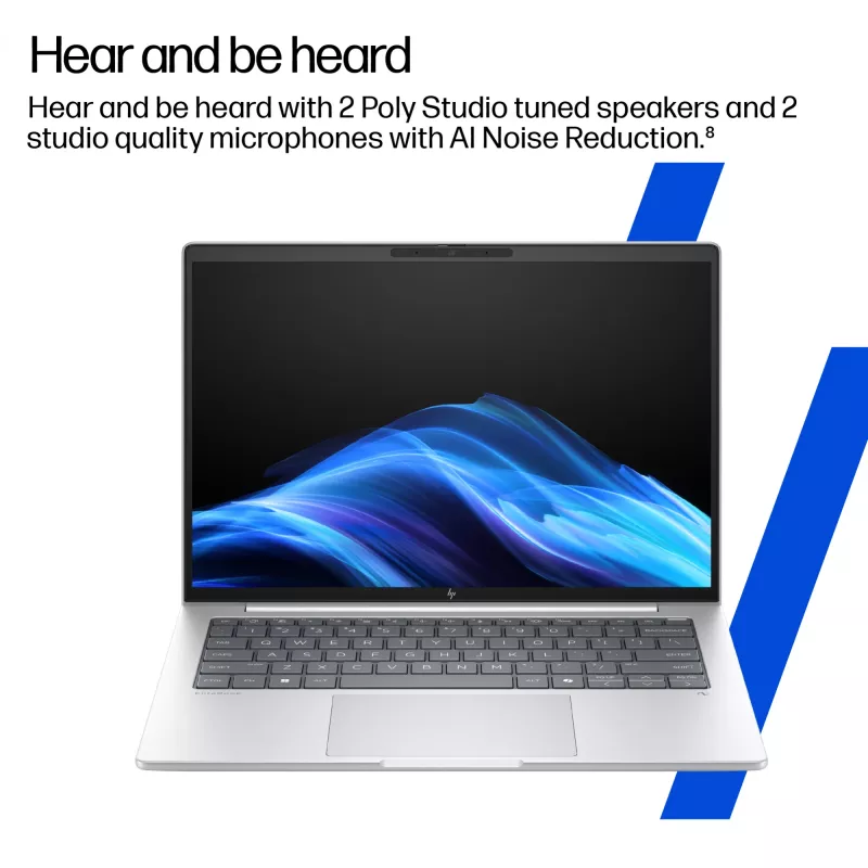 Laptop HP EliteBook 8 G1a 14 inch AMD Ryzen AI 5 340 16GB 512GB SSD Windows 11 Pro