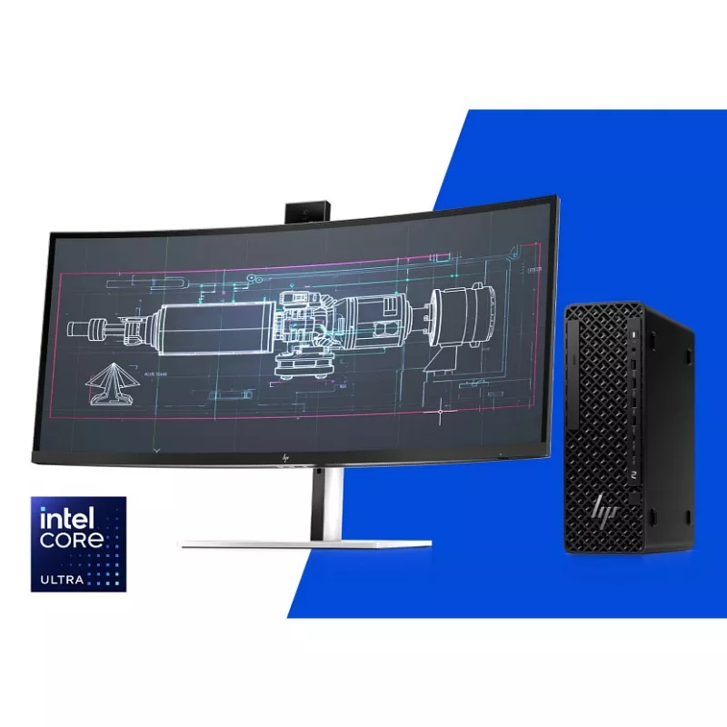 HP Z2 SFF G1i Intel Core Ultra 7 265K 32 GB DDR5-SDRAM NVIDIA RTX A400 Windows 11 Pro Workstation AI Workstation, AI PC