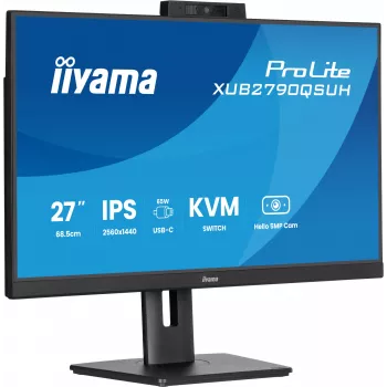 iiyama ProLite XUB2790QSUH-B2 computer monitor 68.6 cm (27 inch) 2560 x 1440 pixels Quad HD LED Black