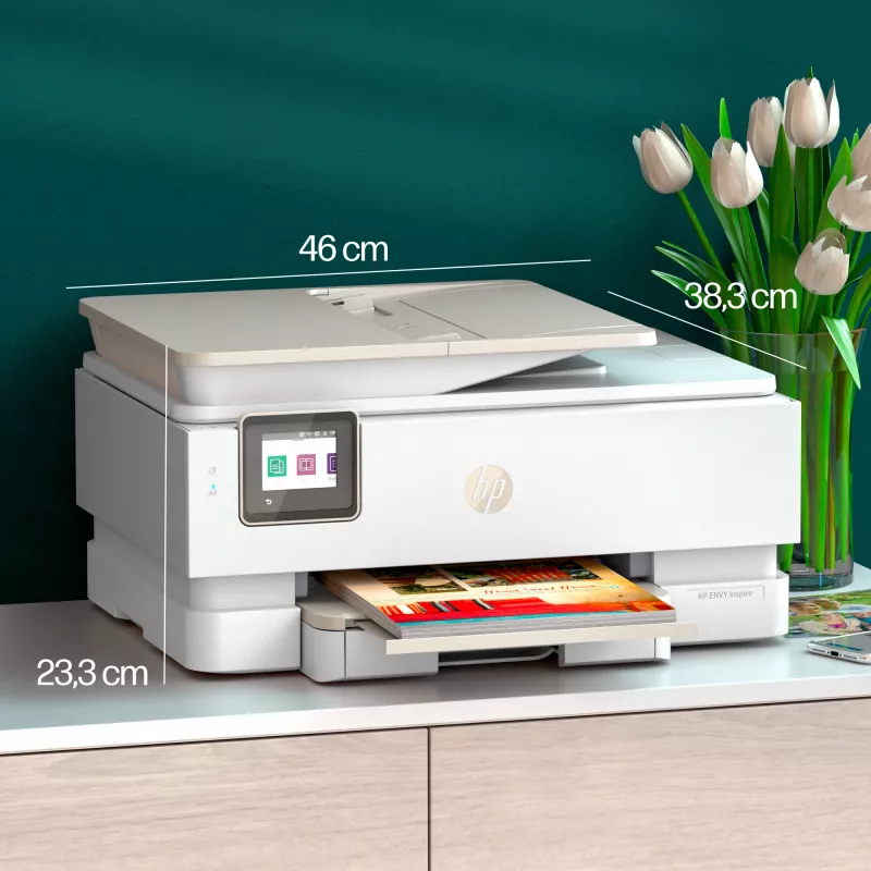 HP ENVY Inspire 7920e Wireless All-in-One Color Printer, Instant Ink; Copier, Scanner